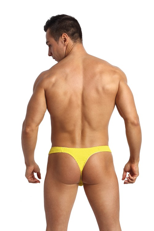 Men String 053394 yellow - M