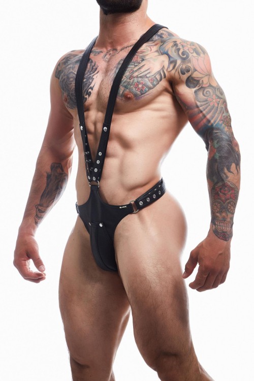 black Dungeon body harness BL4CK07 - OS