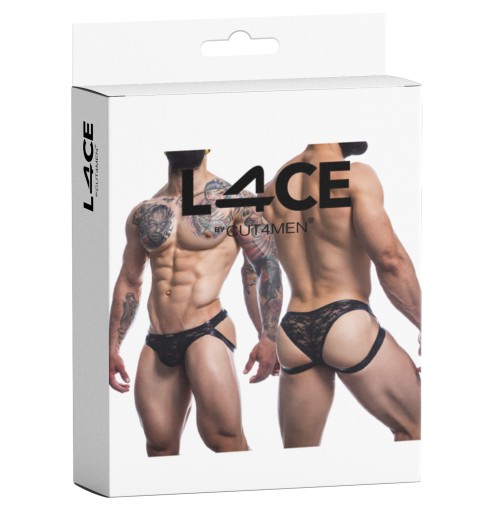 black Jockstrap Capri L4CE04 - S