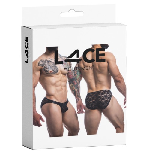 black Bikini Bulge Brief L4CE01 - S