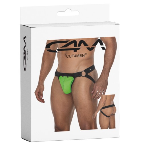 neon green/black Jock Snap - S/M