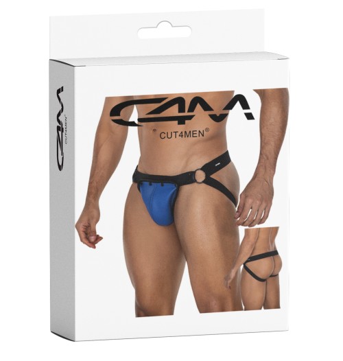 blue/black Jock Snap - S/M