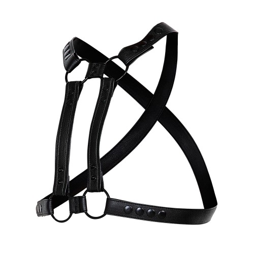 black chest harness 06 - OS