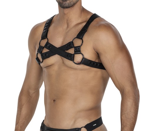 black chest harness 06 - OS