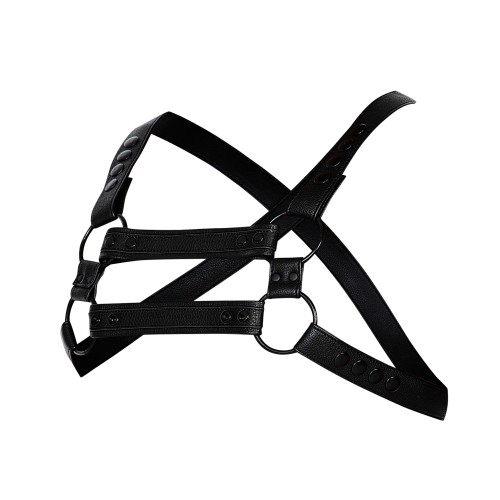 black chest harness 06 - OS