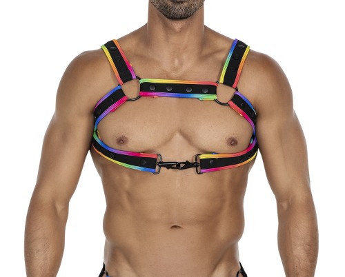 multicolor chest harness 05 - OS