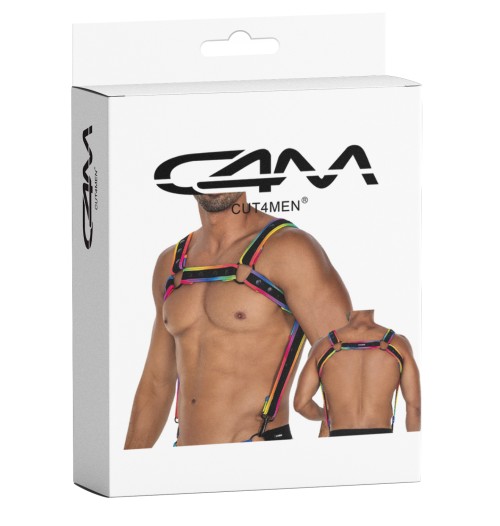 multicolor chest harness 05 - OS