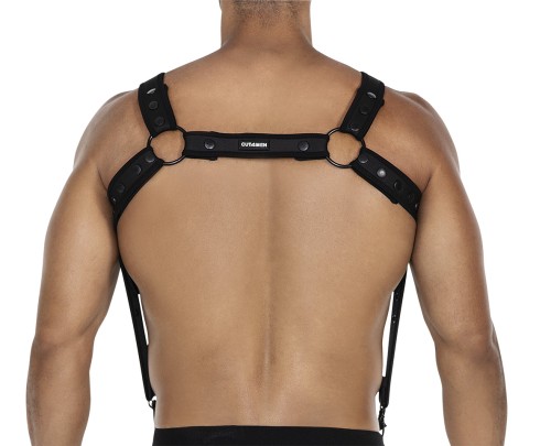 black chest harness 05 - OS