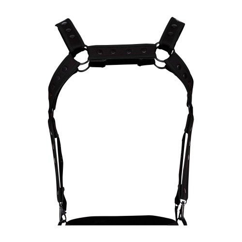 black chest harness 05 - OS