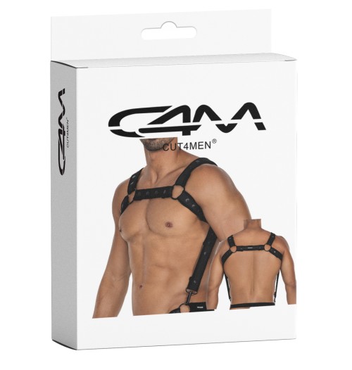 black chest harness 05 - OS