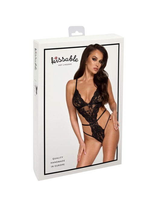 KISS241 Stringbody aus Spitze - S/M