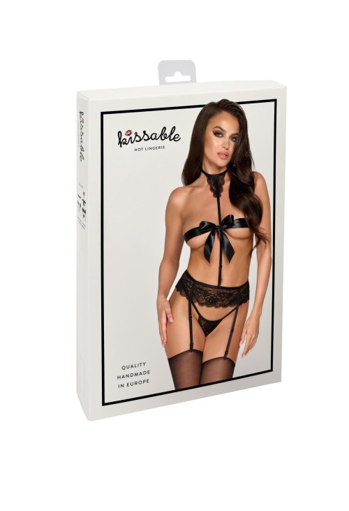 KISS244 4-piece lace set - L/XL