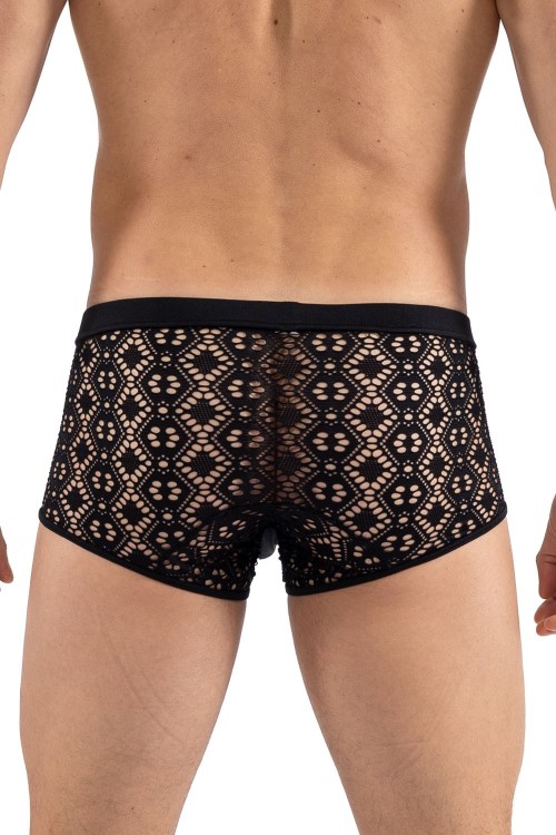 black Boxer Shorts 2407-67 - S