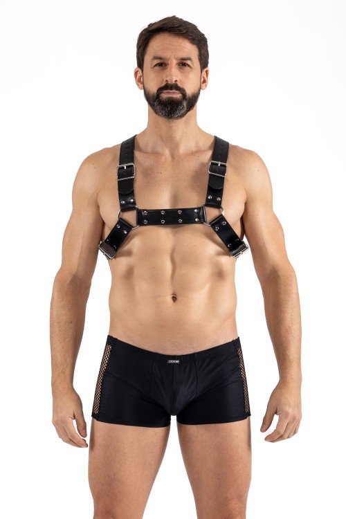 schwarzer Schulter-Harness LM275017BLK