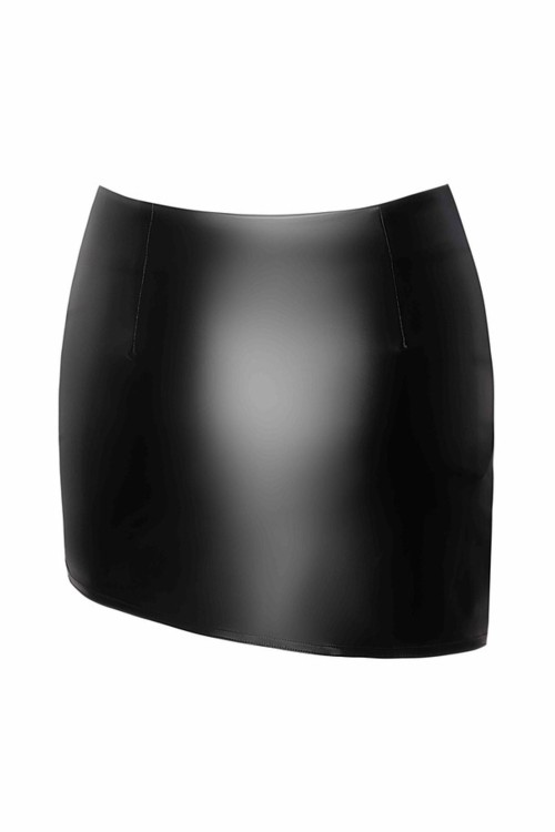 F305 Legacy wetlook mini skirt - S