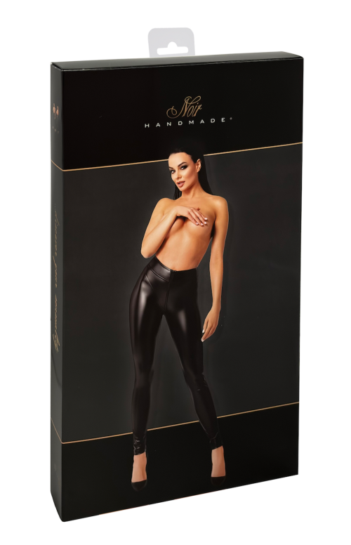 F332 Wetlook Leggings - XL