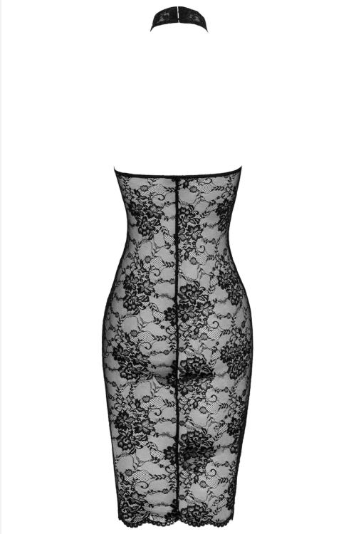 F338 Nocturne lace midi dress - S