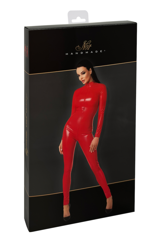 F353 Orgia red powerwetlook overall - XL