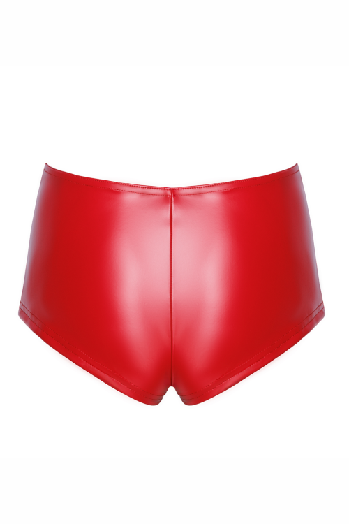 F356 Mysteria red powerwetlook shorts - M