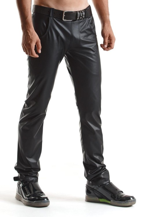 lange Herren Hose RMVittorio001 schwarz - L