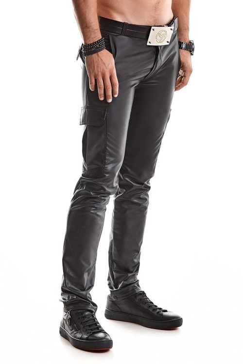 lange Herren Hose RMMatteo001 schwarz - XL