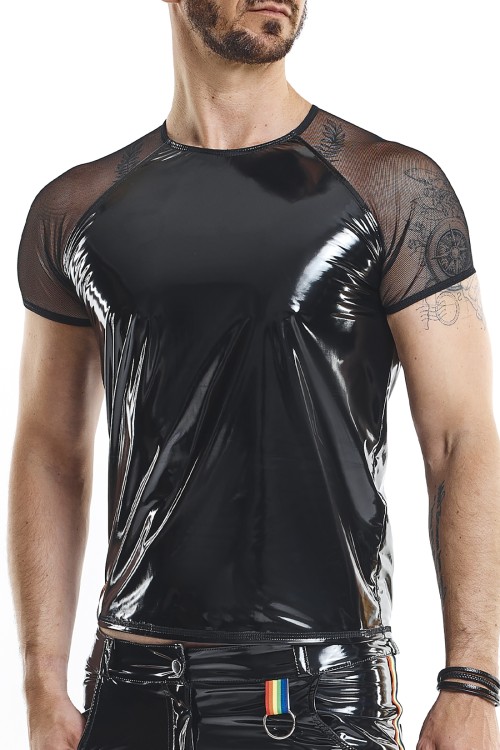 PVC T-Shirt RMSandroRBW black - S