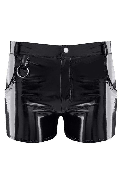 Herren PVC Shorts RMFabianoPVC schwarz - 2XL