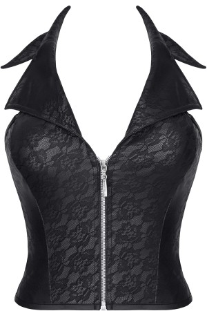 schwarzes Top BRLudmila001 - M