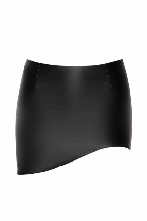 F305 Legacy wetlook mini skirt - S