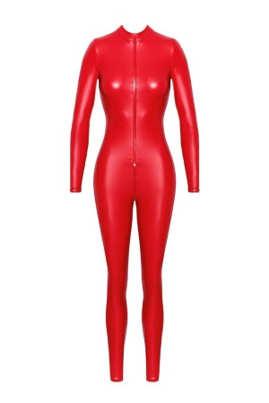 F353 Orgia red powerwetlook overall - 3XL