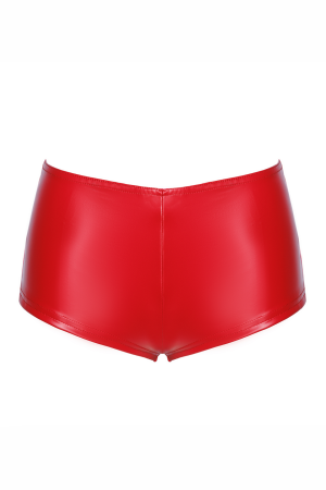 F356 Mysteria red powerwetlook shorts - M