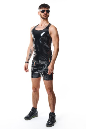 PVC Herren Tank Top RMFilippoRBW schwarz von Pride Festih Line