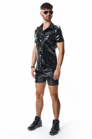 PVC Herren T-Shirt RMLuigiRBW schwarz von Pride Festih Line