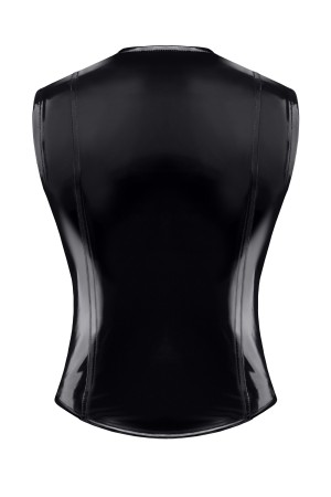 PVC vest RMOtelloPVC black - 2XL